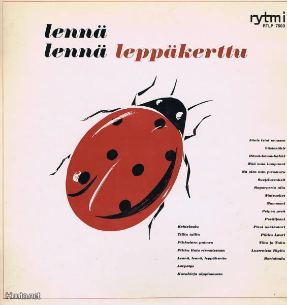 LENNÄ LENNÄ LEPPÄKERTTU LP -1963- rytmi rtlp 7503