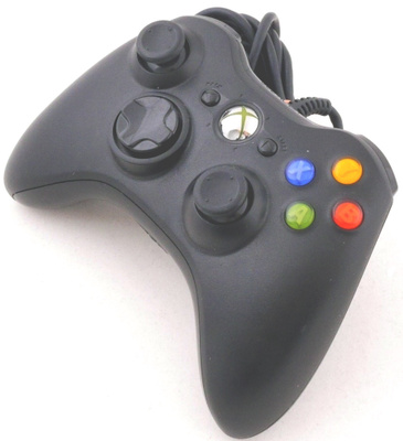 Xbox 360 Wired Controller Black