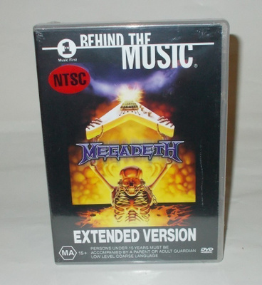 MEGADETH: BEHIND THE MUSIC (UUSI)