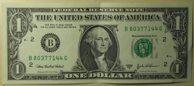 2003 Series A USA 1 dollari B 80377144 G