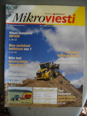 Mikroviesti Nro 1/2003 (24.3)