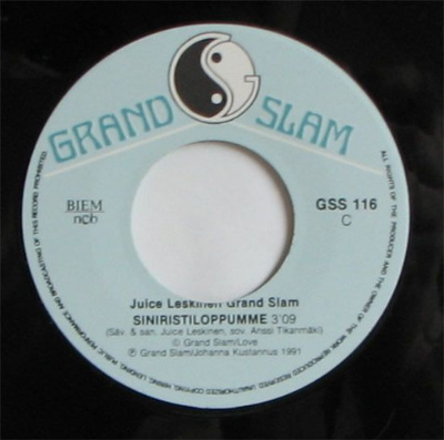 Single: Juice Leskinen Grand Slam - Siniristiloppumme / ...