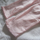 Lyhyet Ohuet Legginsit vaaleanpunaiset 150 - 160 cm - pikkukuva 4