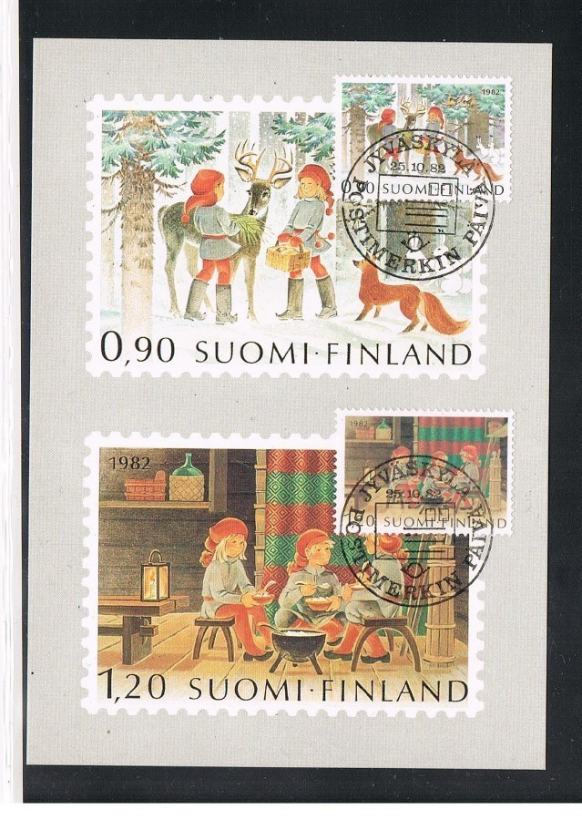 Maksimikortti - Joulu -82