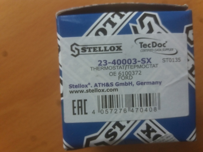 Termostaatti FORD VW AUDI SKODA SEAT