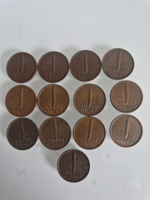 Alankomaat eri vuosia 1 cent (14642)