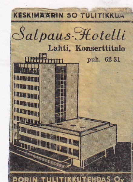 Lahti, Konserttitalo, Salpaus - Hotelli   ,  e59