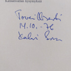 Kalevi Sorsa : Kansanvallan kysymyksiä (signeerattu, teki... - pikkukuva 3