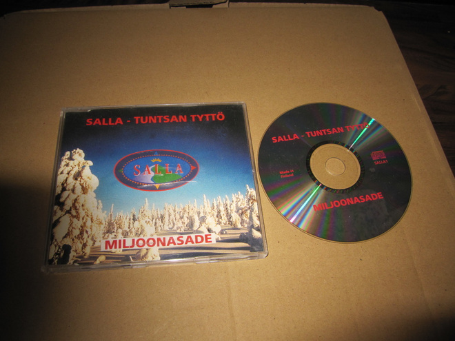 Miljoonasade – Salla - Tuntsan Tyttö ; cd single hienokunto