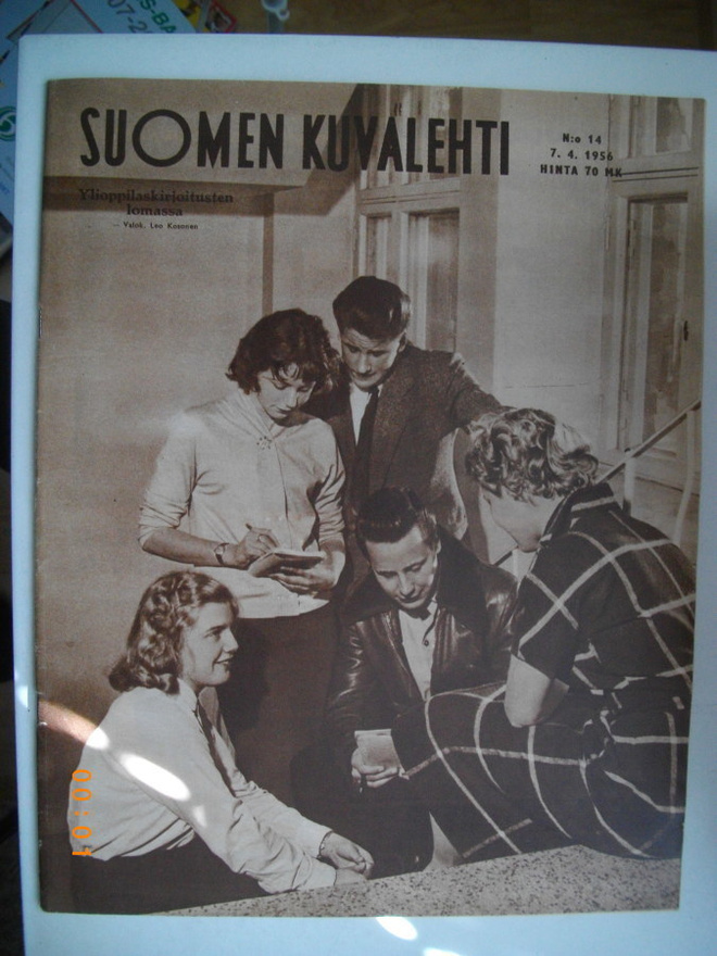 Suomen Kuvalehti Nro 14/1956 (9.11)