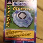 Digivice Green Bo-97 1999 bandai digimon card - pikkukuva 1
