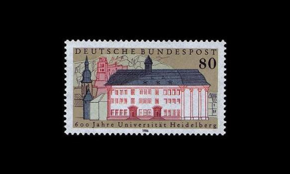 Saksa 1299 ** Heidelbergin yliopisto 600v (1986)