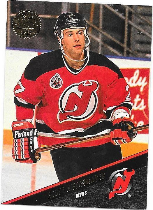 1993-94 LEAF #80 Scott Niedermaier New Jersey Devils