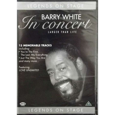 Barry White In Concert Larger Than Life