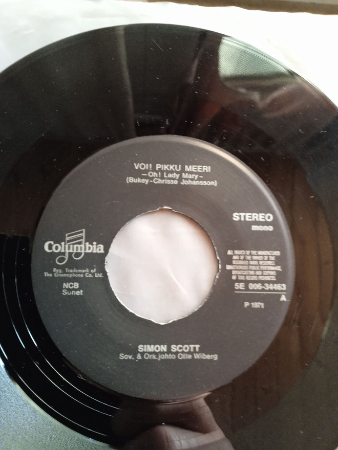 SINGLE- LEVY: SIMON SCOTT     COLUMBIA 5E 006- 34463