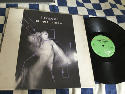 Simple Minds I travel  Uk Virgin maksi 1979