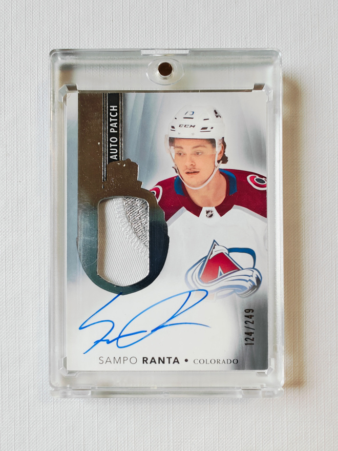 Sampo Ranta - 21-22 The Cup Rookie Auto Patch /249