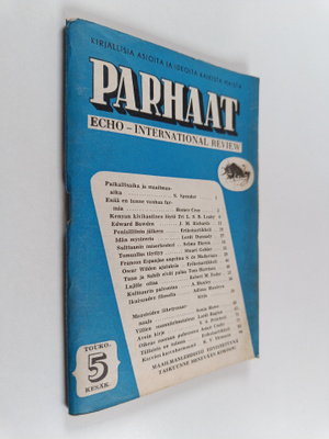 Parhaat 5/1947 : Echo -international review