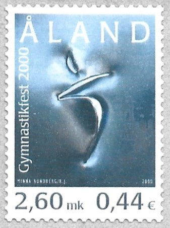 Åland 2000  Voimistelujuhla  2,60 mk ** LaPe 176