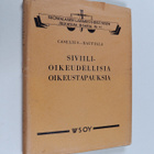 Ilmari Caselius : Siviilioikeudellisia oikeustapauksia - pikkukuva 1