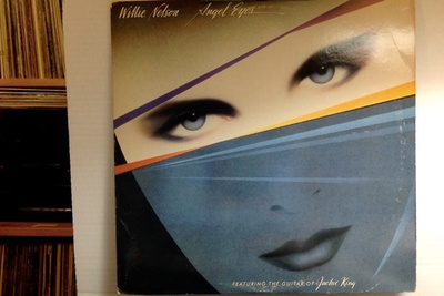 WILLIE NELSON + JACKIE KING :: ANGEL EYES :: VINYYLI LP 1984