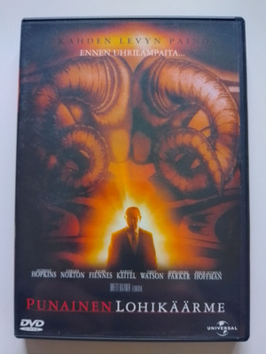 Punainen lohikäärme DVD