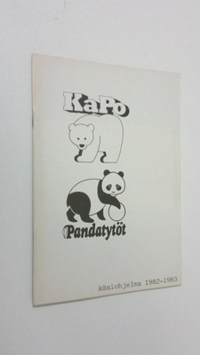 KaPo ja Pandatytöt käsiohjelma 1982-1983