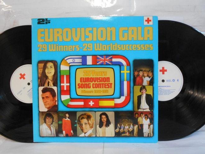 EUROVISION GALA (2-LP), kaikki voittajat 1956-81