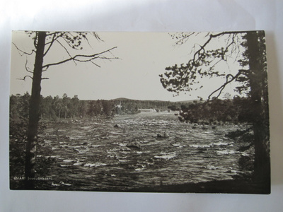 VANHA Postikortti Inari lappi 1950-luku Alkup.Mallikappale