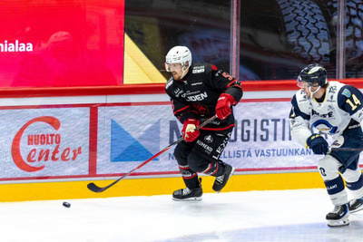 Riihinen Karhu pelipaita Porin Ässät Game Worn