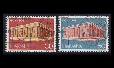 Sveitsi 900-1 o Europa (1969)
