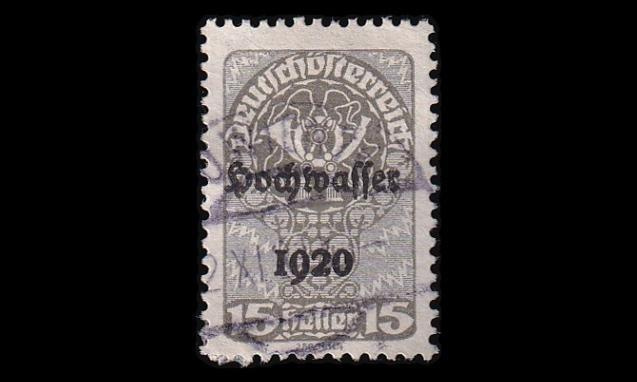Itävalta 342 o Tulva-apu 15 H (1921)