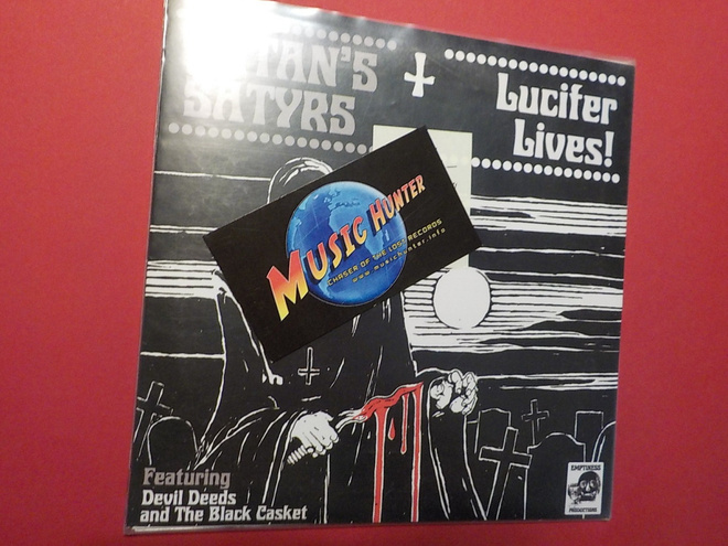 SATAN'S SATYRS - LUCIFER LIVES! EX/M- 7'' SINGLE
