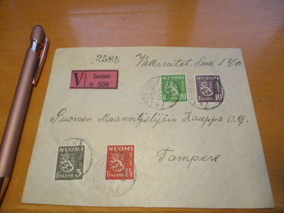 1936 Soanlahti V kuori etulehti