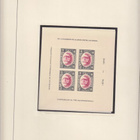 Nicaragua 1950 UPU BL sarja lentomerkit 7 Bl Vanhaa - pikkukuva 1