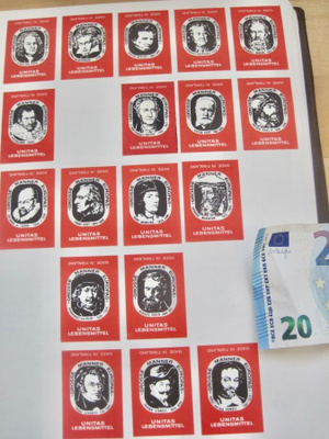 52 VANHAA Tulitikku Etikettiä Säveltäjät Postimerkit Urheilu