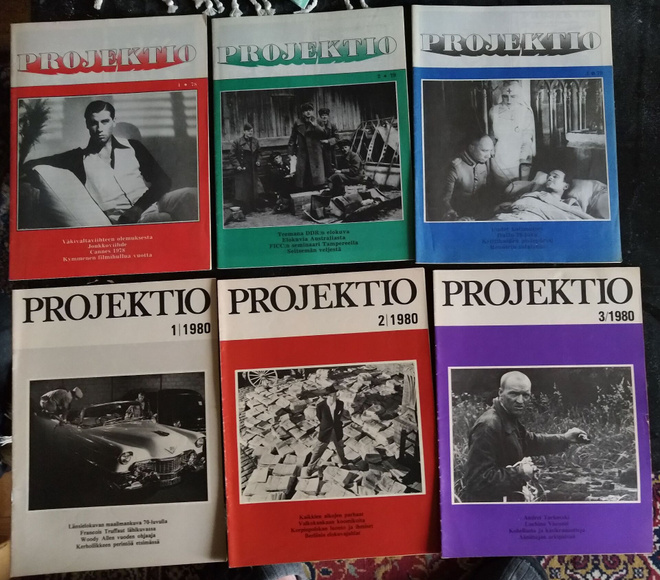 Projektio elokuvalehti 3€ kpl