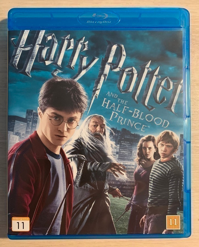 Harry Potter ja puoliverinen prinssi (2008) Blu-ray (UUSI)