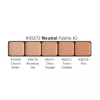 Graftobian Neutral 2 Glamour HD Creme- meikkivoidepaletti - pikkukuva 2