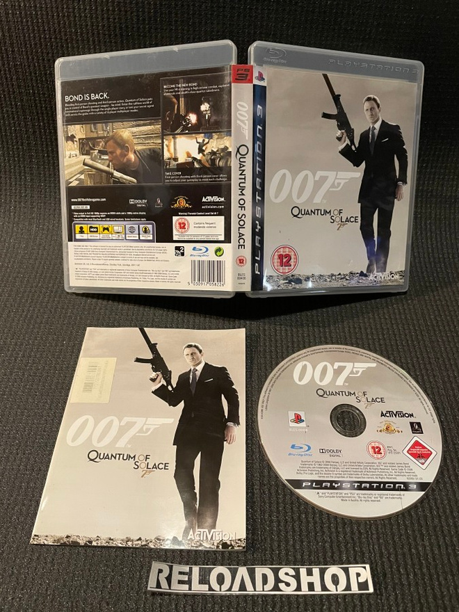 007 Quantum of Solace PS3 - CiB
