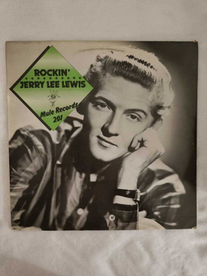 JERRY LEE LEWIS - MULE RECORDS 201 LP GREEN LABEL VERSION 1