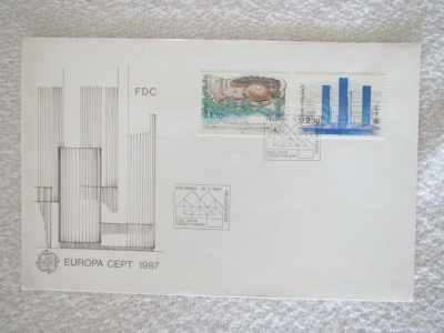 FDC EUROPA CEPT 1987 - EUROOPPA-MERKIT