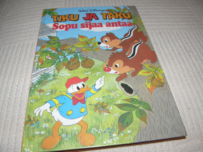 Disney Tiku ja Taku sopu sijaa antaa