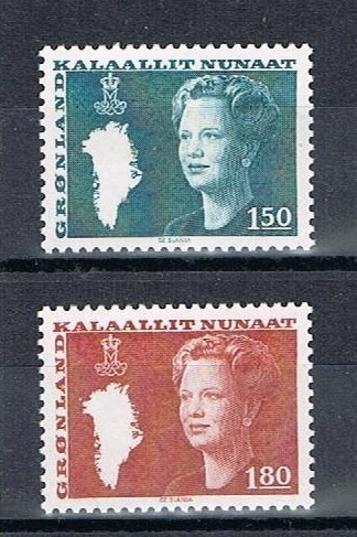 Grönlanti 1982 - Kuningatar Margareeta III (2)  ++