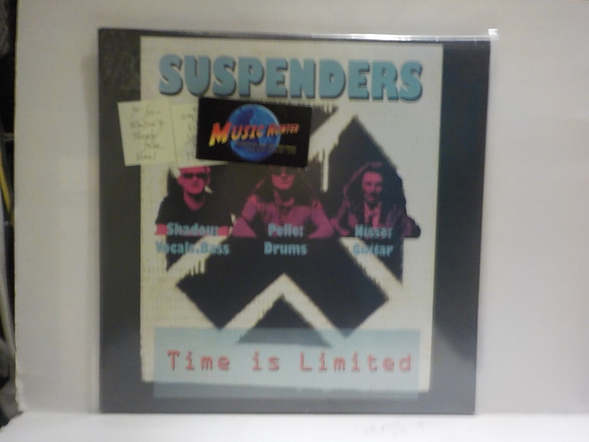 SUSPENDERS - TIME IS LIMITED M-/M- SUOMI 2007 LP