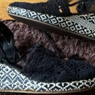 Mustat pitsi platform Espadrillokset / Espadrillot - koko 36 - pikkukuva 2