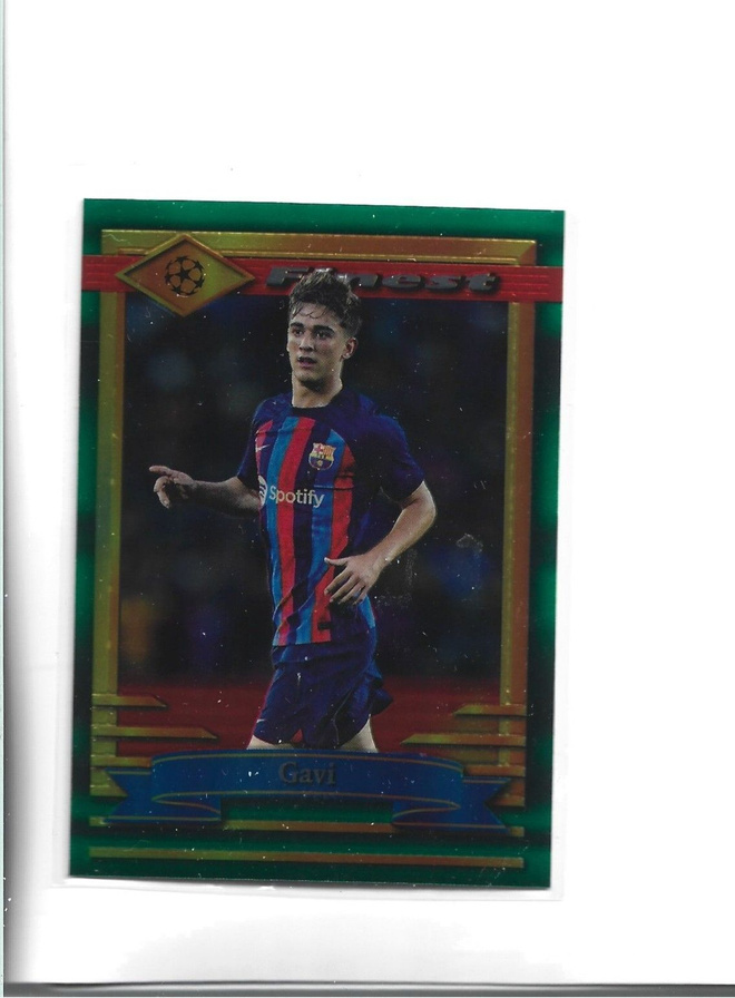GAVI - FC BARCELONA # 61 - 2022-23 TOPPS FINEST 