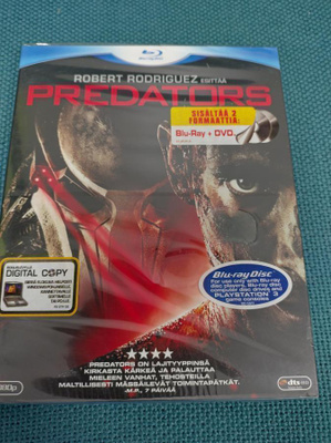 PREDATORS (Adrien Brody) BD+DVD, UUSI***