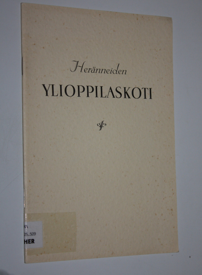 Heränneiden ylioppilaskoti 1928-1938