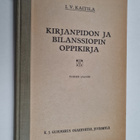 I. V. Kaitila : Kirjanpidon ja bilanssiopin oppikirja - pikkukuva 1